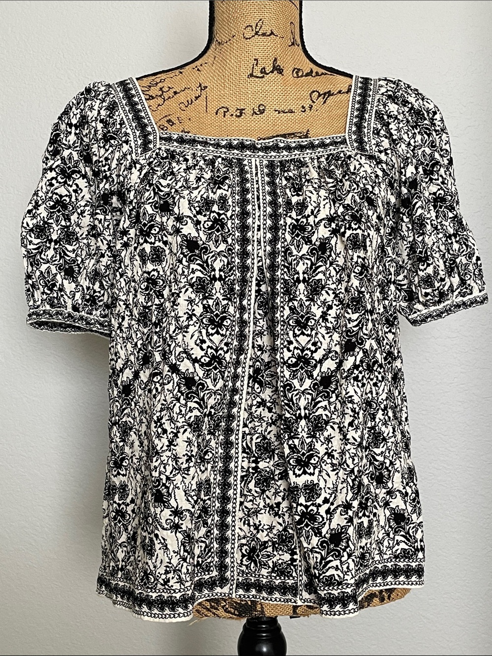 Max Studio Peasant Top